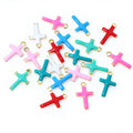 10x6mm Gold Zinc Alloy Charm Pendant for DIY Necklace Bracelet Jewelry Making view 5