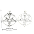 Antique Silver Zinc Alloy Dinosaur Skull Charm Pendant for DIY Necklace Bracelet Jewelry Making view 1