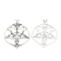 Antique Silver Zinc Alloy Dinosaur Skull Charm Pendant for DIY Necklace Bracelet Jewelry Making view 2
