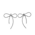 Antique Silver Zinc Alloy Bow Tie Charm Pendant No.040247 for DIY Necklace Bracelet Jewelry Making view 2