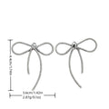 Antique Silver Zinc Alloy Bow Tie Charm Pendant No.040247 for DIY Necklace Bracelet Jewelry Making view 1