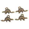 Zinc Alloy Dinosaur Charm Pendant No.763474 for DIY Necklace Bracelet Jewelry Making view 4