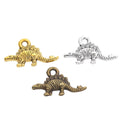 Zinc Alloy Dinosaur Charm Pendant No.763474 for DIY Necklace Bracelet Jewelry Making view 5