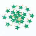 8.5x7mm 0.1g Gold Zinc Alloy Charm Pendant for DIY Necklace Bracelet Jewelry Making view 3