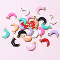 8.5x5.5mm Gold Zinc Alloy Charm Pendant for DIY Necklace Bracelet Jewelry Making view 1