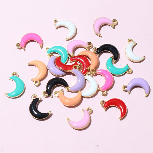 8.5x5.5mm Gold Zinc Alloy Charm Pendant for DIY Necklace Bracelet Jewelry Making