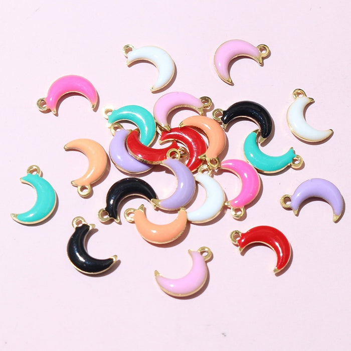 8.5x5.5mm Gold Zinc Alloy Charm Pendant for DIY Necklace Bracelet Jewelry Making