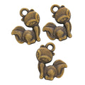 Zinc Alloy Fox Charm Pendant No.922663 for DIY Necklace Bracelet Jewelry Making view 5