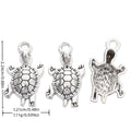 Vintage Alloy Turtle Pendant Charms For DIY Bracelet Necklace Jewelry Accessories view 1