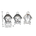 Antique Silver Zinc Alloy Pirate Skull Charm Pendant for DIY Necklace Bracelet Jewelry Making view 1