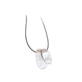 Irregular Alloy Oval Geometric Leather Cord Sweater Necklace For Women Light Luxury Fashion Accessory view 5