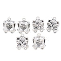Antique Silver Zinc Alloy Tiger Hat Charm Pendant for DIY Necklace Bracelet Jewelry Making view 2