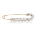 Alloy Rhinestone Large Safety Brooch Pin For Women's Apparel view 2