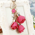 Flower Tassel and Novelty Charm Keychains in Fourteen Pictured Designs view 1