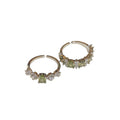Vintage Rhinestone Oval Open Ring With Luxury Design For Women view 5