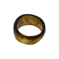 Maillard Acrylic Irregular Wide Edge Bangle Vintage High End Round Statement Jewelry For Women view 5
