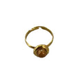 Maillard Oval Open Ring With Minimalist Design For Women view 5