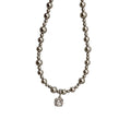 French Light Luxury Square Crystal Pendant Pearl Clavicle Necklace Geometric Fashion Accessory view 5