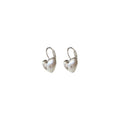 Light Luxury Alloy Rhinestone Heart Earrings Minimalist Cool Style Fashion Ear Cuffs view 5