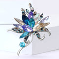 Alloy Rhinestone Bouquet Brooch For Elegant Women's Apparel Decoration view 4
