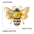 Alloy Rhinestone Bee Brooch Pin For Women Jackets And Cardigans view 5
