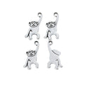Antique Silver Zinc Alloy Gibbon Charm Pendant for DIY Necklace Bracelet Jewelry Making view 2