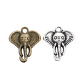 DIY Jewelry Accessory Vintage Alloy Elephant Pendant Charm For Necklace Craft Making view 4