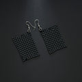 Seven Color Flexible Sequin Mesh Long Hook Earrings view 9