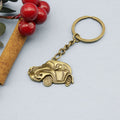 Metal Car Shape Keychain Auto Key Ring Gift view 6