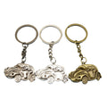 Metal Car Shape Keychain Auto Key Ring Gift view 5