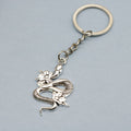 Metal Snake Keychain Simple Fashion Key Ring Gift view 1