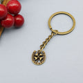 Metal Clover Horseshoe Keychain Lucky Bag Charm Gift view 6