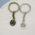 Metal Clover Horseshoe Keychain Lucky Bag Charm Gift view 4