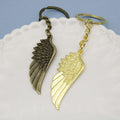 Metal Minimal Feather Wing Keychain Bag Charm view 4