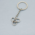 Zinc Alloy Snake Triangle Knot Keychain Fashion Bag Charm view 1