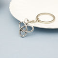 Zinc Alloy Snake Triangle Knot Keychain Fashion Bag Charm view 3