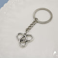 Zinc Alloy Snake Triangle Knot Keychain Fashion Bag Charm view 4