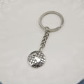 Alloy Globe Keychain Bag Charm view 4