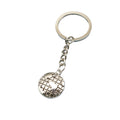 Alloy Globe Keychain Bag Charm view 5