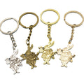 Zinc Alloy Poker Rabbit Keychain Bag Charm Gift view 5