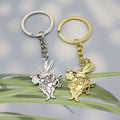 Zinc Alloy Poker Rabbit Keychain Bag Charm Gift view 4