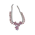 Light Luxury Copper Zircon Flower Pendant Collarbone Necklace For Elegant Fashion Jewelry view 5