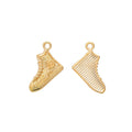 Zinc Alloy Shoe Charm Pendant No.203938 for DIY Necklace Bracelet Jewelry Making view 2