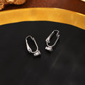 Elegant Alloy Screw Back Clip On Earring Converters For Non Pierced Women Adjustable DIY Ear Clip Earrings view 4