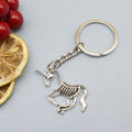 Metal Unicorn Keychain Bag Charm view 4
