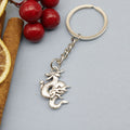 Metal Minimalist Dragon Keychain Bag Charm Gift Accessory view 4