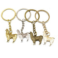 Metal Alpaca Keychain Bag Charm view 5