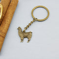 Metal Alpaca Keychain Bag Charm view 6