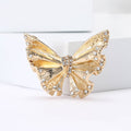 Alloy Enamel Butterfly Brooch Pin For Sweaters And Suits view 3