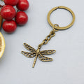 Metal Minimal Dragonfly Keychain Bag Charm For Women Gift view 6